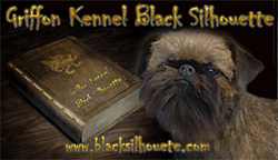 Griffon kennel Black Silhouette